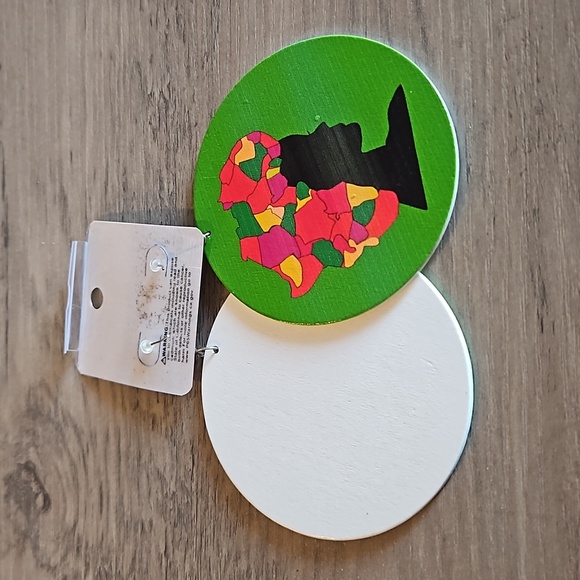 NIP Afrocentric Africa Headwrap Fashion Earrings - Picture 2 of 2